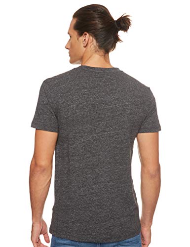 Lee Ultimate Pocket T-Shirts Hombre, Gris (Dark Grey Mele 06), Large