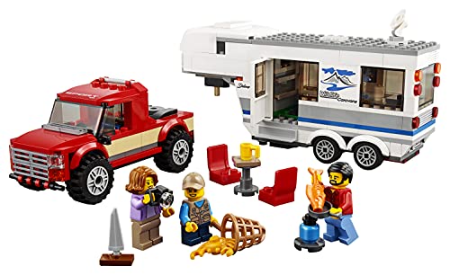 LEGO 60182 City Great Vehicles Camioneta y Caravana