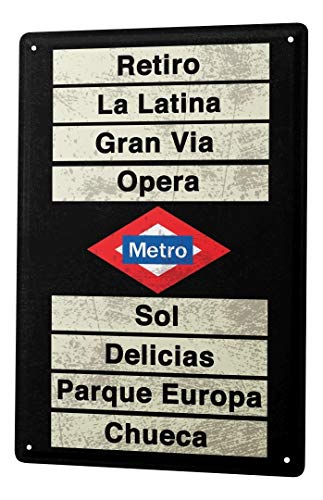 LEotiE SINCE 2004 Cartel Letrero de Chapa Diversíon Regístrate Metro