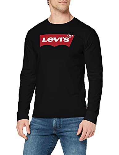Levi's Graphic tee B Camiseta, Hm LS Better Black, L para Hombre
