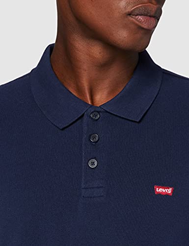 Levi's New Levis Hm Camiseta Tipo Polo, Azul Oscuro, XL para Hombre