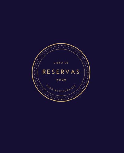 Libro de reservas para restaurante: 365 días - Dos páginas por día