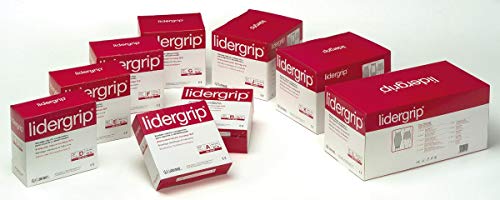 Lidergrip - E, Vendaje tubular compresivo libre de látex para Piernas y muslos pequeños - 1 rollo de 10 m.