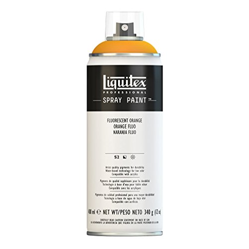 Liquitex - Acrílico en Spray, 400 ml, Naranja (Naranja Fluorescente)