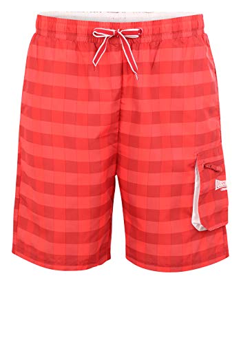 Lonsdale Beach Shorts Trunks Men Red, tamaño:M