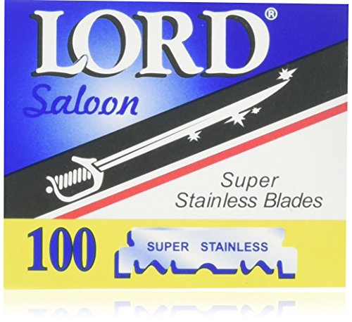 Lord Hojillas de Afeitar - 100 Unidades