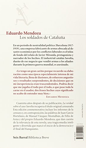 Los soldados de Cataluña (La verdad sobre el caso Savolta) (Biblioteca Breve)