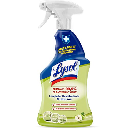 Lysol - Spray Desinfectante y Limpiador Multiusos - 1 L