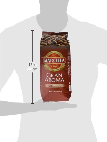 Marcilla Café Grano Gran Aroma Mezcla, 1 Kg