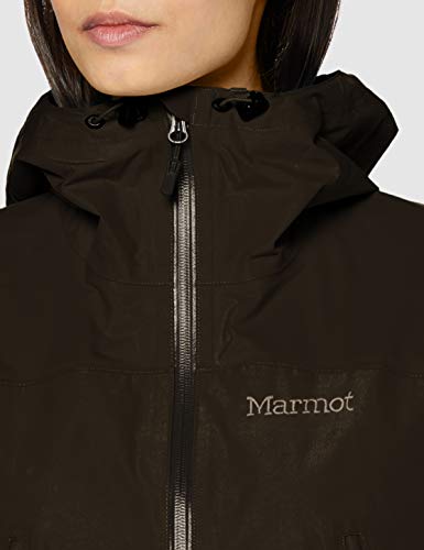 Marmot Wm's Eclipse Jacket Chubasqueros, Chaqueta Impermeable, A Prueba De Viento, Impermeable, Transpirable, Mujer, Black, XL