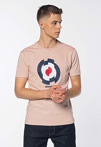 Merc of London GUNSON Camiseta, Light Salmon, S para Hombre
