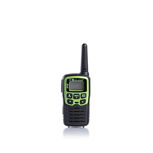 Midland XT30 16channels 446.00625 – 446.09375MHz Negro, Verde Two-Way radios - Walkie-Talkie (AAA, 48 x 32 x 90 mm, 75 g)