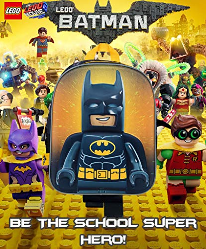 Mochilas Infantiles Niño Lego Movie Batman Cartera Escolar Niños con Imagen 3D