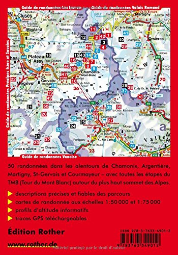 Mont-Blanc: Avec toutes les étapes du Tour du Mont-Blanc (Guide de randonnées)