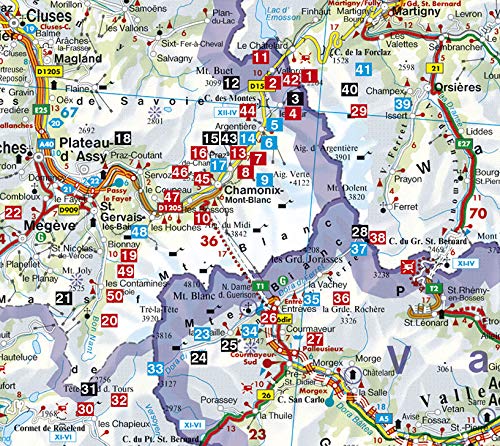 Mont-Blanc: Avec toutes les étapes du Tour du Mont-Blanc (Guide de randonnées)