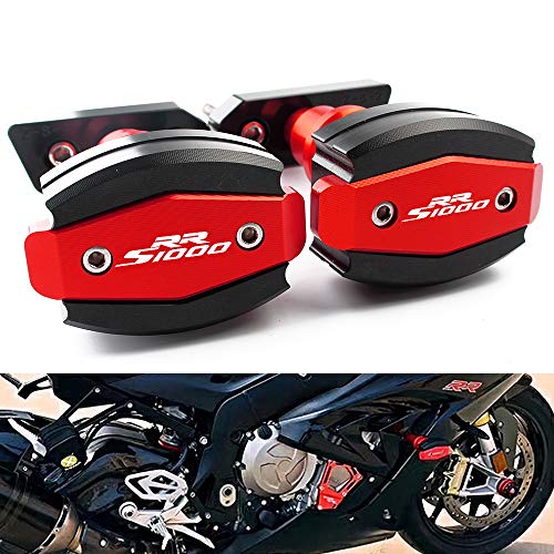 Motocicleta del Marco Deslizadores Protectores Motor Topes Anticaidas Frame Sliders CNC Aluminio Para S1000RR 2010-2019