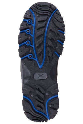 Mountain Warehouse Botas para Hombre Adventurer - Zapatillas de Tela y sintéticas para Caminar, Extra Grip, Otoño, Invierno Calzado para Hombre Gris Oscuro 45