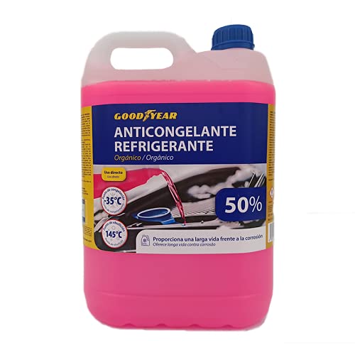 Mundocoche Anticongelante Goodyear 50% Rosa 5L