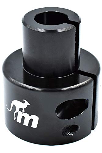 myBESTscooter Adaptador Original GS01 X-Lock Monorim para los Modelos M365, 1S, Essential, Pro del Patinete eléctrico Xiaomi (Negro)