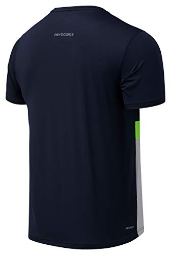New Balance Camiseta Hombre Striped Accel MT03207-EM1