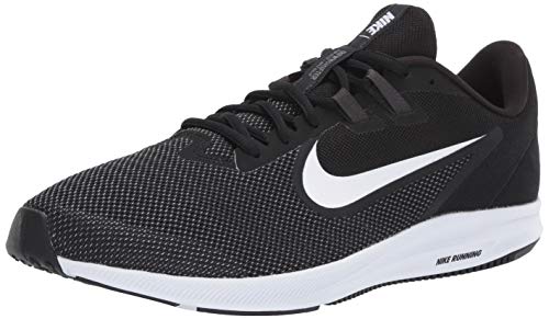 Nike Downshifter 9, Zapatillas de Correr Hombre, Noir Black White Anthracite Cool Grey 002, 43 EU