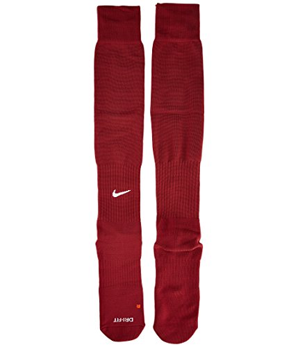 Nike Knee High Classic Football Dri Fit Calcetines, Unisex Adulto, Rojo (Team Red/White), S (34-38)