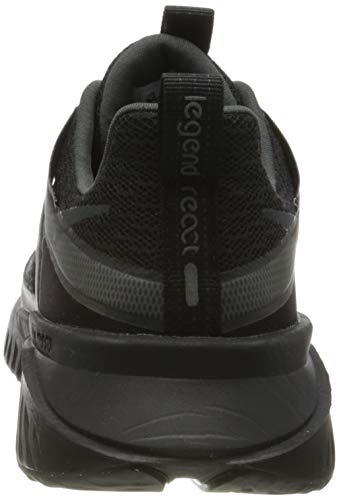 Nike Legend React 2, Zapatillas de Trail Running Hombre, Negro (Black/Anthracite/Dark Grey 2), 42 EU