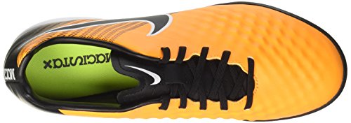 Nike Magistax Onda II TF, Botas de fútbol Hombre, Naranja (Laser Orange/Black/White/Volt/White), 42.5 EU