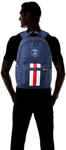 NIKE Nk Stadium PSG Bkpk Mochilla de Deporte, Unisex Adulto, Midnight Navy/University Red/(White), MISC