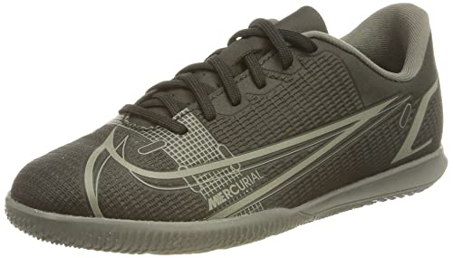 Nike Vapor 14 Club IC Zapatos de fútbol (IN) Black/Black-Iron Grey 32