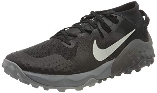 Nike Wildhorse 6, Trail Running Shoe Hombre, Off Noir/Spruce Aura-Black-Iron Grey, 40.5 EU