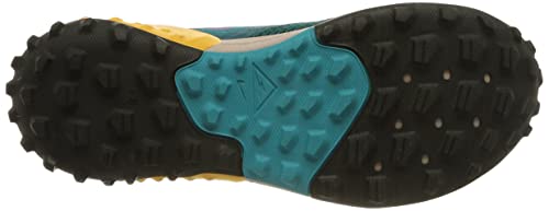 Nike Wildhorse 7, Zapatillas para Correr Hombre, Mystic Teal/dk Smoke Grey-Turquoise Blue-Univ Gold-Wild Berry-Fossil Stone, 42.5 EU