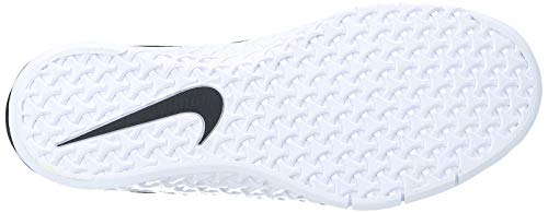 Nike Women's Metcon 4 Training Shoe, Zapatillas de Cross Mujer, Negro (Black/Metallic Silver-White-Volt Glow 001), 37.5 EU