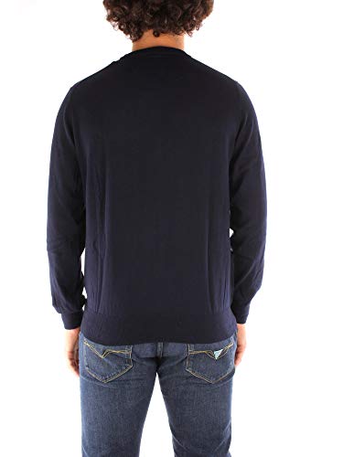 NORTH SAILS Round Neck Cotton Wool Suéter pulóver, Blue Navy, Large para Hombre