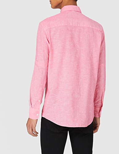 NORTH SAILS Shirt Point Collar Camisa L/S Cuello de Punto Regular, Light Pink, X-Large para Hombre
