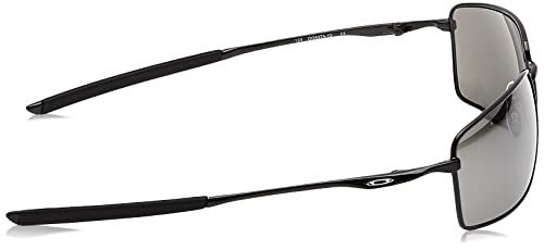 Oakley Square Wire 4075 Gafas, Polished Black/Prizmblack, 60 para Hombre