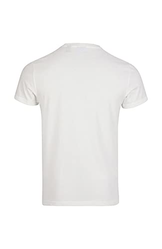 O'NEILL Crafted SS T-Shirt Camiseta, Hombre, 1030 Powder White, Regular