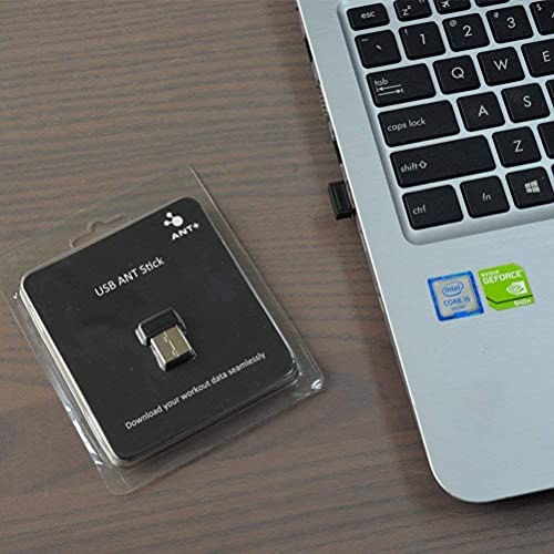 Onlyesh Adaptador de Enchufe USB Zwift Ant + Adaptador USB para Transporte Ant + portátil USB Stick para Garmin Forerunner 310XT 405