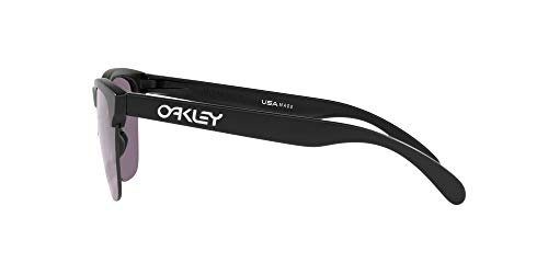 OO9374 Frogskins Lite Sunglasses, Matte Black/Prizm Grey, 63mm