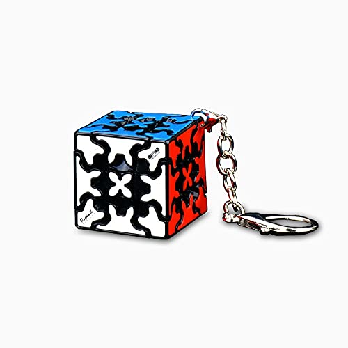 Oostifun Gobus Mini Gear Cube Toys 3x3 Gear Cube 30mm Magic Cube Juguete con Llavero