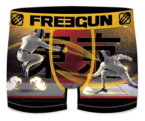 Ozabi - Boxer Freegun para niño fgp78 Sport Game -Surtido modelos de fotos según las necesidades - Multicolor, Esc Act78, L