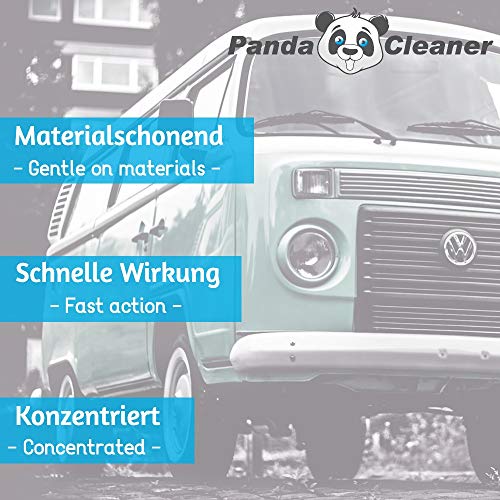 PandaCleaner - Limpiador para caravanas y autocaravanas (1000 ml, concentrado, respetuoso con los materiales y biodegradable)