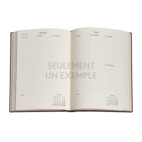 Paperblanks Calendario de 12 meses 2022 20,000 Millas | Vertical | Midi (130 × 180 mm)