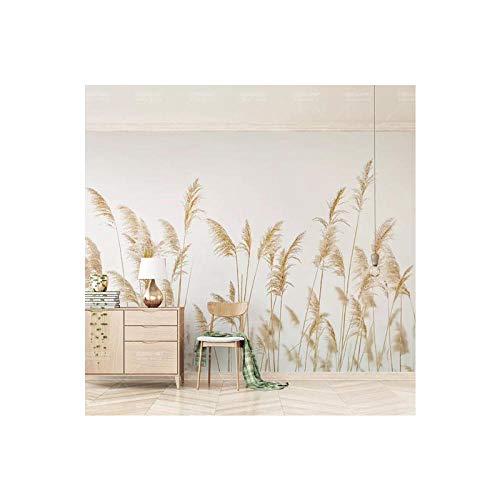 Pequeño y fresco caña nórdico minimalista moderno minimalista tv sofá fondo pared sala de estar sala de estudio fondo de pantal papel pintado a papel pintado pared dormitorio autoadhesivo-250cm×170cm