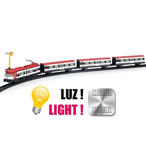 PEQUETREN Servicios E Industrias del Juguete 66-675 - Tren De Cercanias Renfe Metalico con Luz