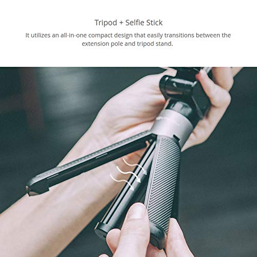PGYTECH Action Camera Extension Pole Tripod Plus - Trípode Extensible Aplicar a Action Accesorios para cámaras Deportivas trípode Selfie Stick