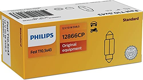 Philips 12866CP Lámpara Piloto de Matrícula