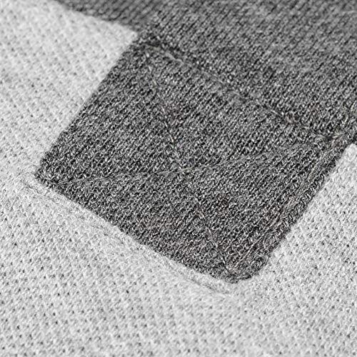 Pierre Cardin - New Season - Polo de piqué para hombre, 100% algodón, corte y costura, con cuello de piqué, con bordado de la firma Negro/Gris Marl XXL