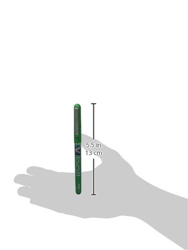 Pilot Vball - Bolígrafo roller (punta de metal extra fina, 0,5 mm) color verde, única (BL-VB5)