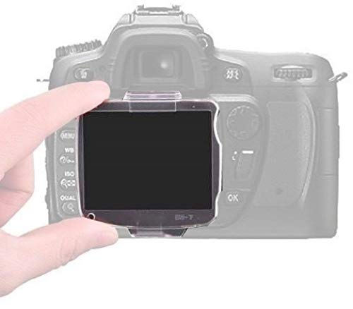 Protector de Pantalla de plástico Transparente BM12 Tipo Llorable BM12 BM-12 Protección para Nikon D800 D800E - Marca Francesa Adaptable